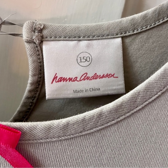 Girls Hanna Andersson size 150 classic multi-tired twirl dress - Picture 4 of 10